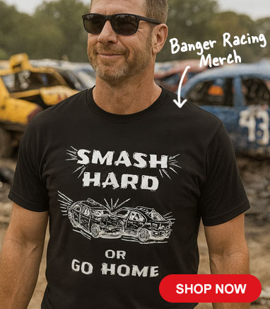 New Banger Racing merch - Smash Hard