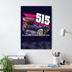 Stock Car Racing Posters