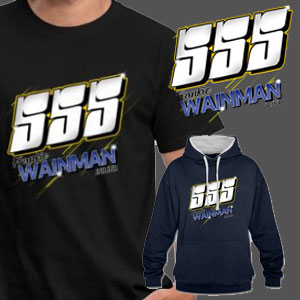 555 Frankie Wainman Jnr Jnr Brisca F1 merchandise