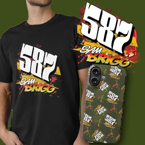587 Sam Brigg Brisca F1 merchandise