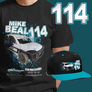 114 Mike Beal Saloon Stock Car Racing