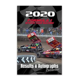 2020 Formula 1 Stock Car Racing Results & Autographs book