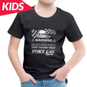I may start talking about Brisca F2 Stock Car Racing Kids tshirt