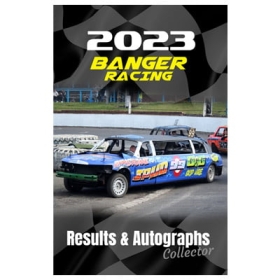Banger racing 2023 Results & Autographs collector book