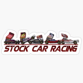 F1 Stock Cars Racing Sticker